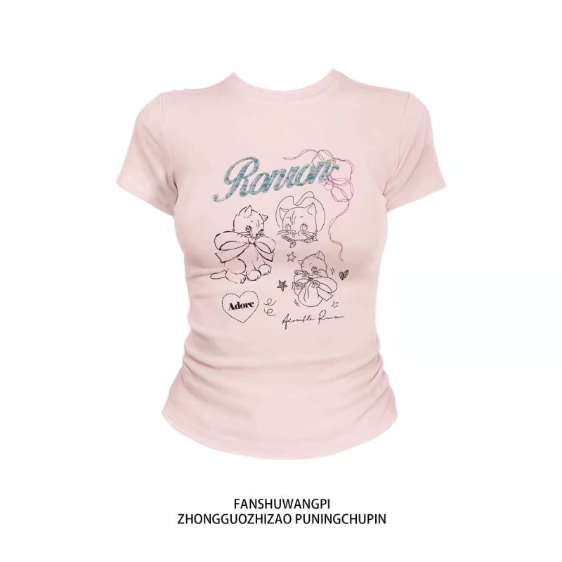 Trendy Women's Short Sleeve Tops