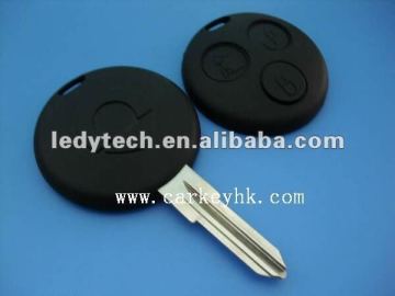 Hot sale Smart 3 buttons remote key blank, control key case remote key shell