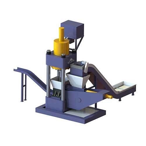 Vertical Cast Iron Powder Briquetter Automatic Cast Iron Chip Briquetting Machine Factory