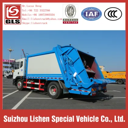 Garbage Compactor Truck Dongfeng 10 cbm Garbage Truck