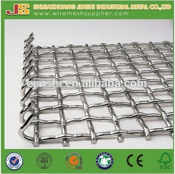 hot sale SS304,316,Stainless Steel Crimped Wire Mesh factory