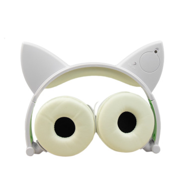 Casque d&#39;éclairage d&#39;oreille de chat pour cadeau d&#39;enfants