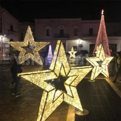 Outdoor indoor Commercial  3D  star light