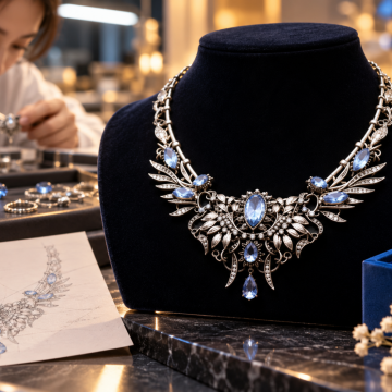 Silver Butterfly Pendant Necklace for Women Daily Wear