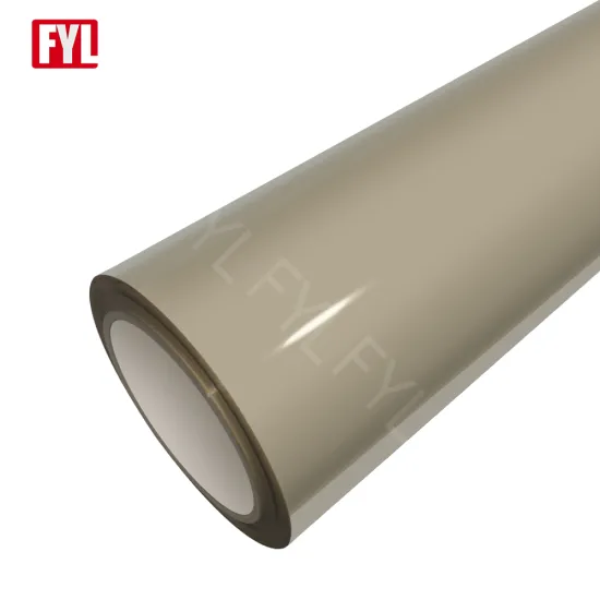 High Polymeric Crystal Khaki Milan Car Vinyl Wrap