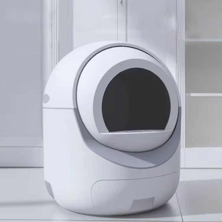 Smart automatic cat litter box