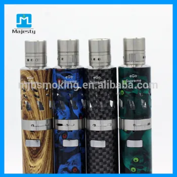 eGo Supreme 2200 battery kit Electronic Cigarette Updated eGo Supreme starter kits ego kit with 0.5/1.0ohm replaceable coils