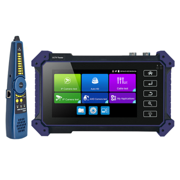 PEGATAH Design Z9652C IPC Camera Tester - 8MP AHD CVI TV SDI POE CCTV Analog IP Camera Monitor