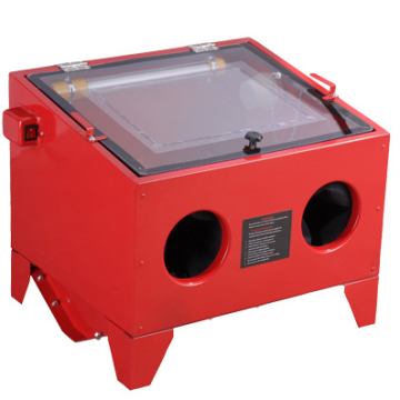 90L Mobile Glass Sandblasting Machine - Sandblasting Cabinet for Sale