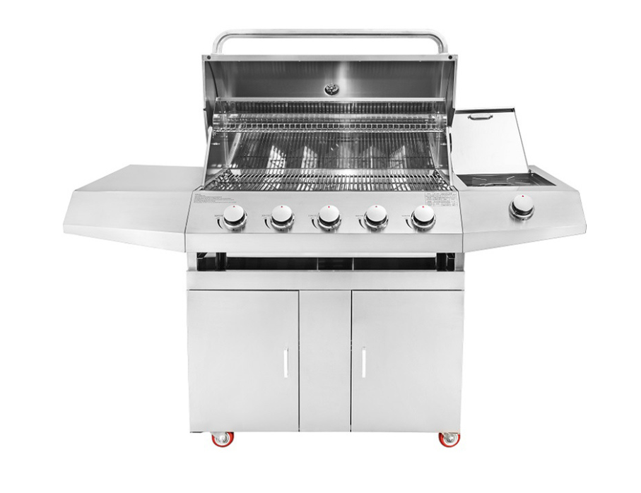 เตาแก๊สมีอิทธิพลเหนือฉากและการตั้งแคมป์ด้วยการออกแบบแบบพกพา Gas Grills Dominate Tailgating and Camping Scenes with Portable Designs