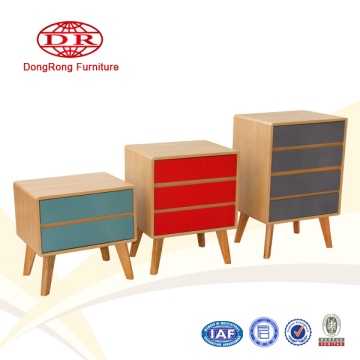 modern solid wood night table
