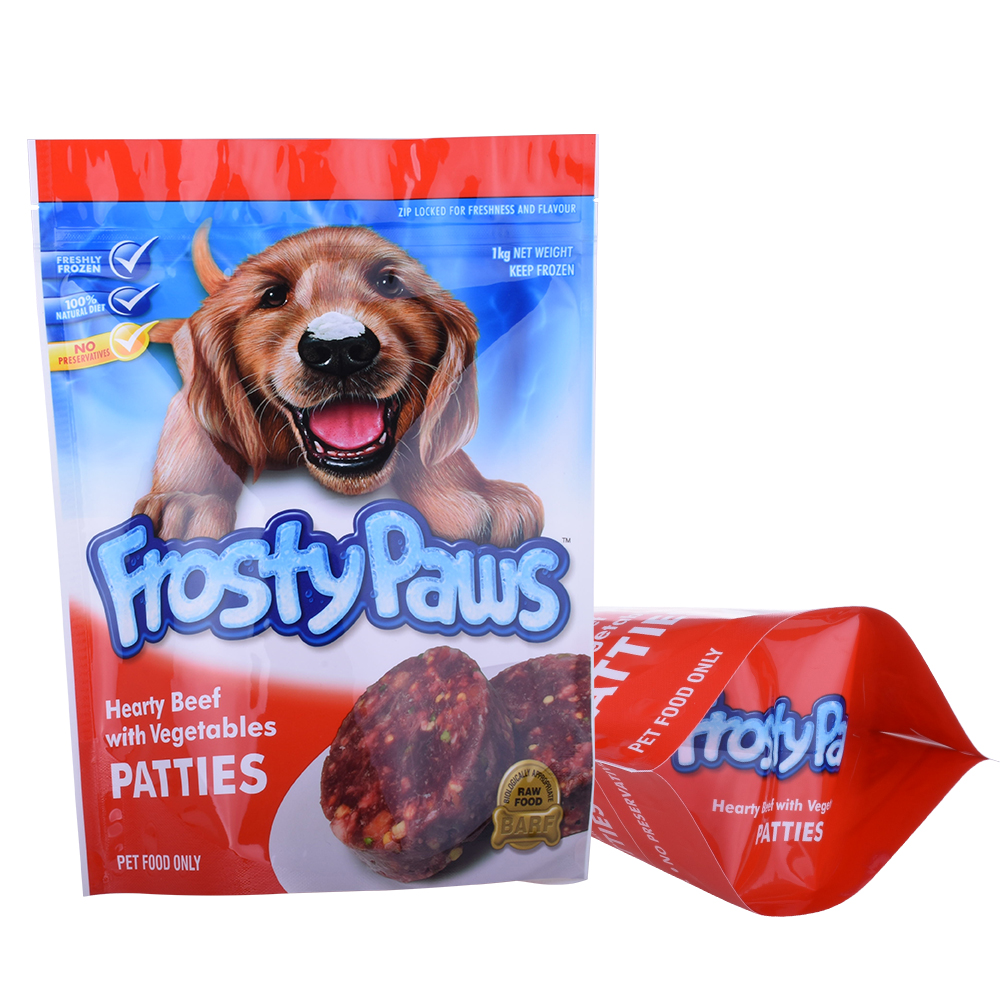 Resealable Ziplock Pouch Dog Cat Treats Snack Package