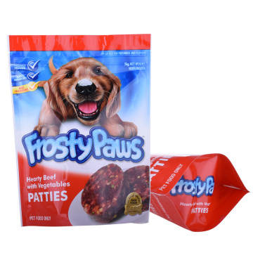 Hersluitbaar ritssluitingszakje Hondenkat behandelt snackpakket