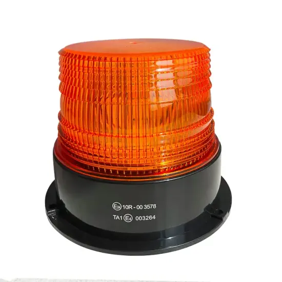 Car Roof Top Strobe Light Beacon: Rotating Flashing Safety Signal Lamp