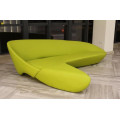 Leather Moon Sofa by Zaha Hadid Luxury home furniture moon shaped sofa Supplier