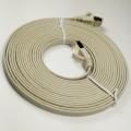 Cat7 Cat6A Flat Ethernet Patch Cord Cable