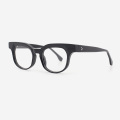 Fashion Square Thick Acetate Women's Optical Frames 23A3098