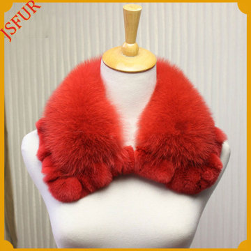 Fashion Oversized 100% Fox Collar For Coat Fur Collar