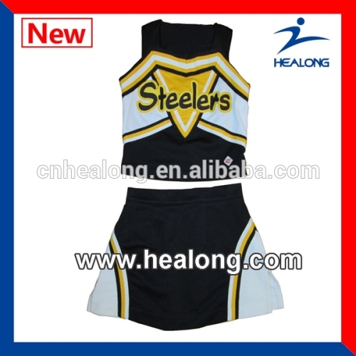 Sexy Split Plus Size Cheerleading Uniforms School Perform Clothing