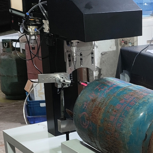 Máquina de marcação de matriz de ponto pneumático de levantamento automático