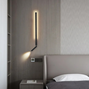Creative Adjustable Angle Modern Minimalist LED Wall Lamp