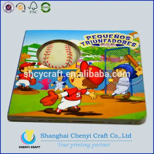 Handmade Cardboard Story Books With Audio, High Quality Handmade