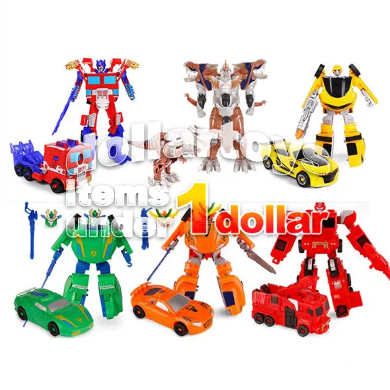 Top Selling 2024 EPT Dollartoys Deformation Cars & Transforming Robot Toys for Kids