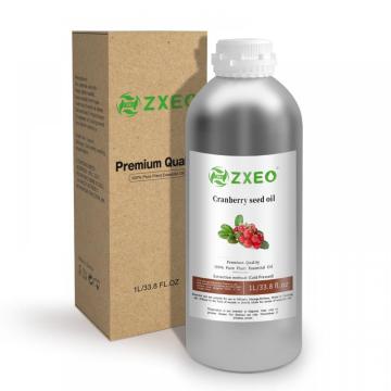 Extrato de planta a granel 1L de óleo de semente de cranberry para cuidados com a pele de aromaterapia em casa