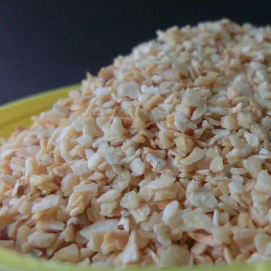 Granulated garlic dehydrated garlic granule