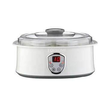 Electric Yogurt Maker with 1.5L Capacity and 7 Glass Jars: Digital Control for Accurate Temperature Management