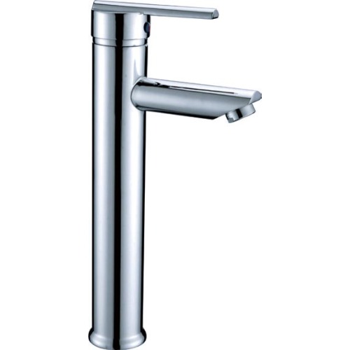 Miscelatore monocomando per lavabo in ottone cromato