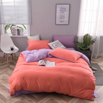 100% Polyester set tempat tidur microfiber