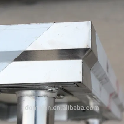Update International stainless steel work table benche
