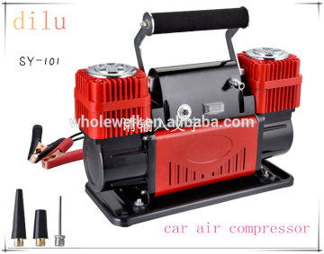 Car air compressor, 180L/min heavy duty air compressor, 540w air pump, 150 psi air inflator, 2*cylinders air compressor