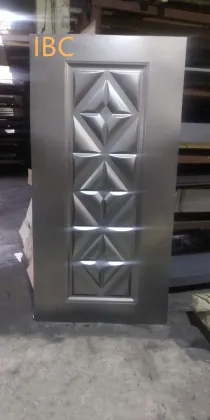 Anti-Theft Cold Embossed Steel Door Skin and Metal Doors
