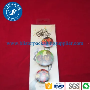Slide Card Blister Packaging PET PP Custom