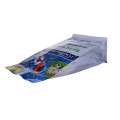 Plastic fish food block bottom bag with window