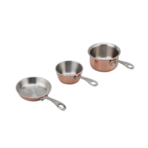 3-Ply Sauce Pan stainless steel frying pot