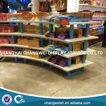 sweet display stand and display shelf supermarket shelves