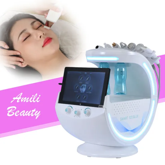 Microcurrent Face Lift & RF Hydrabeauty Device: Salon Beauty Equipment for Skin Analysis and Facial Clean