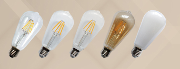 LED Filament Lamp ST64 6W