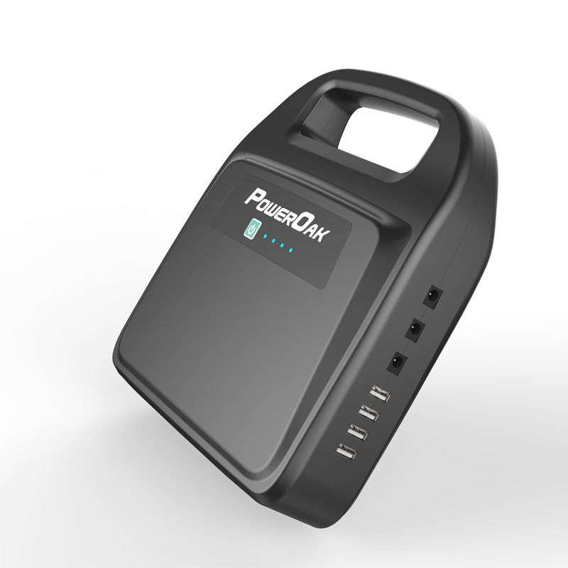 fashionable Portable fast charging device solar powered battery bank