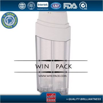 Newest hot selling acrylic cosmetics airless bottles