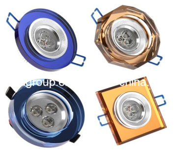 3W LED Crystal LED Ceiling Light