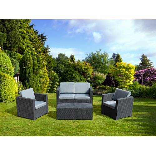 Outdoor Waterproof Furniture Patio Plastic Sofa