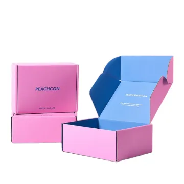 Custom Corrugated Small Cardboard Shipping Hamper Gift Boxes