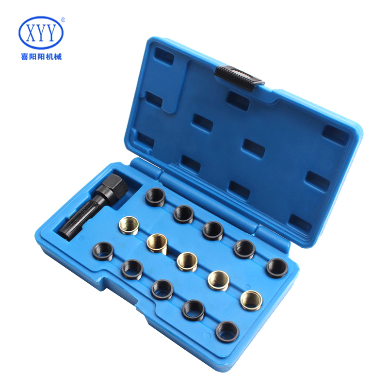 131-Piece Metric Thread Repair Tool Kit with Tap Iron Socket Wrench