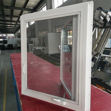Windproof Rainproof Soundproof UPVC Casement Windows with Mosquito Nets