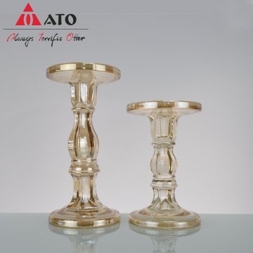 ATO Stand Decoration Gold Taper Pilier Candlers