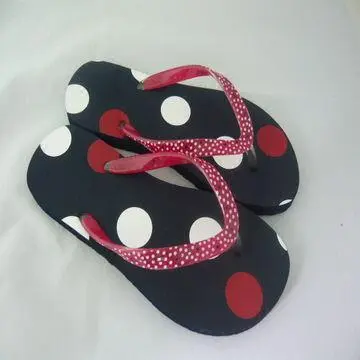 Girl's flip-flops/PVC straps EVA outsole/made for Tommy Hilfiger/high level quality/affordable price